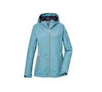 killtec Donna Giacca funzionale/antipioggia con cappuccio KOS 108 WMN JCKT, bali blau, 44, 42954-000