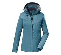 killtec Donna Giacca funzionale/giacca da esterno con cappuccio senza zip taglia corta KOS 133 KG WMN JCKT, sturmblau, 24, 40826-000