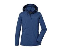 killtec Donna Giacca funzionale/giacca da esterno con cappuccio staccabile con cerniera KOS 42 WMN JCKT, dark ocean, 38, 41282-000