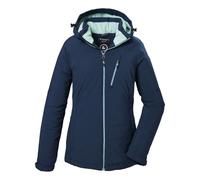 killtec Donna Giacca funzionale/giacca outdoor con cappuccio KOW 195 WMN JCKT, dunkel ozean, 38, 41626-000