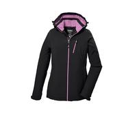 killtec Donna Giacca funzionale/giacca outdoor con cappuccio KOW 195 WMN JCKT, schwarz, 40, 41626-000