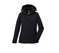 killtec Donna Giacca funzionale/giacca outdoor con cappuccio senza zip KOW 37 WMN JCKT, dunkelnavy, 38, 39702-000