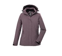 killtec Donna Giacca funzionale/giacca outdoor con cappuccio senza zip KOW 37 WMN JCKT, malve, 38, 39702-000