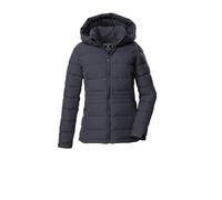 killtec Donna Giacca/giaccone trapuntato in piuma d'oca con cappuccio KOW 10 WMN QLTD JCKT, nachtblau, 46, 43302-000