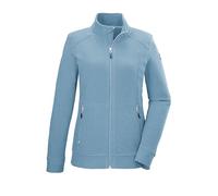 killtec Donna Giacca in pile con collo alto KOS 100 WMN FLC JCKT, bali blau, 44, 42802-000
