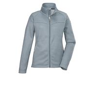killtec Donna Giacca in pile lavorata a maglia/Giacca in pile con collo alto KOS 90 WMN FLC JCKT, deep water, 38, 42798-000