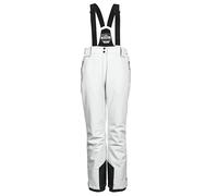 killtec Donna Pantaloni da Sci/Funzionali con Bretelle Staccabili, paraspigoli e Protezione antineve KSW 249 Wmn Ski PNTS_ERIELLE, Gebrochenes Weiss, 46, 43428-000