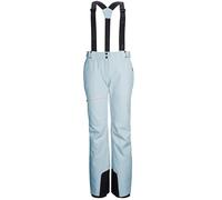 Killtec Donna Pantaloni da Sci/Funzionali con Bretelle Staccabili, Protezione Bordi, paraneve e Ventilazione delle Gambe KSW 60 Wmn Ski PNTS, Hell Eisblau, 42, 43424-000