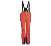 Killtec Donna Pantaloni da Sci/Pantaloni Funzionali con Bretelle Staccabili, Protezione Bordi, paraneve e Ventilazione delle Gambe KSW 61 Wmn Ski PNTS, Bright Coral, 46, 43425-000