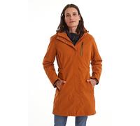 Killtec Women's Parka/parka funzionale con cappuccio staccabile con zip KOW 165 WMN PRK, dark curry, 36, 37726-000