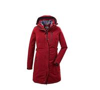 Killtec Donna Parka funzionale con cappuccio senza zip KOW 165 WMN PRK, rot, 44, 37726-000