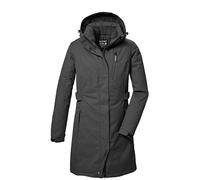 killtec Donna Parka funzionale con cappuccio senza zip KOW 303 WMN PRK, anthrazitmelange, 44, 41815-000