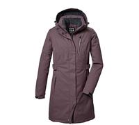 killtec Donna Parka funzionale con cappuccio senza zip KOW 303 WMN PRK, malve, 36, 41815-000