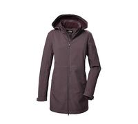 killtec Donna Parka softshell/giacca softshell con cappuccio con zip KOW 95 WMN SFTSHLL PRK, malve, 40, 41803-000