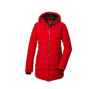 killtec Donna Parka trapuntato/parka con cappuccio KOW 55 WMN QLTD PRK, dunkelrot, 40, 41809-000
