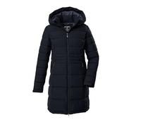 killtec Donna Parka trapuntato/Parka funzionale con cappuccio KOW 11 WMN QLTD PRK, schwarz blau, 40, 43303-000