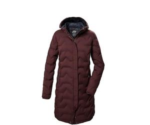 killtec Donna Parka trapuntato/Parka funzionale con cappuccio KOW 9 WMN QLTD PRK, dunkelweinrot, 36, 41806-000