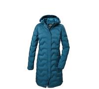 killtec Donna Parka trapuntato/Parka funzionale con cappuccio KOW 9 WMN QLTD PRK, hellpetrol, 38, 41806-000