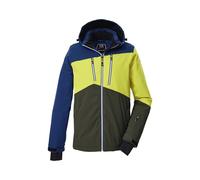 Killtec Giacca da sci da uomo con cappuccio e paraneve KSW 306 MN SKI JCKT, petrolio scuro, S, 41632-000