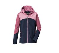 Killtec Giacca funzionale da bambina, impermeabile, con cappuccio, KOS 158 GRLS JCKT, blu scuro, 164, 44117-000