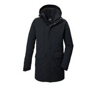 killtec Uomo Parka funzionale con cappuccio senza zip KOW 80 MN PRK, schwarz, XL, 41848-000