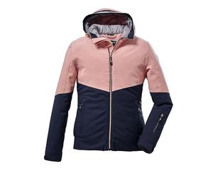 Killtec Giacca sportiva da ragazza con cappuccio e paraneve palissandro 152 cm