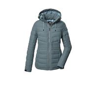 killtec Giacca trapuntata da donna con cappuccio staccabile, impermeabile KOW 10 WMN QLTD JCKT, 42, 41807-000