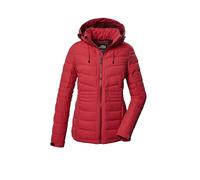 Killtec Giacca trapuntata da donna con cappuccio staccabile, impermeabile KOW 10 WMN QLTD JCKT, rosso moderno, 42, 41807-000
