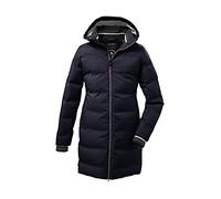 Killtec Girl's Cappotto invernale/parka in piumino con cappuccio KOW 196 GRLS QLTD CT, dark navy, 164, 38511-000