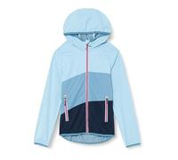 killtec Girl's Giacca funzionale a 2 strati/giacca outdoor con cappuccio KOS 207 GRLS JCKT, ice-blue, 116, 39104-000