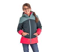Killtec Girl's Giacca outdoor/giacca funzionale con cappuccio KOW 195 GRLS JCKT, dark aquaverde, 140, 38510-000