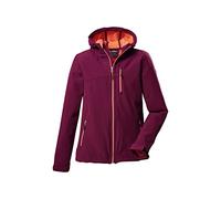 Killtec girls Giacca softshell/giacca da esterno con cappuccio - Girls Softshelljacke, dunkelpflaume, 140, 37769-000