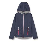 Killtec Girl's Giubbotto softshell con collo in piedi, impacchettabile - KOS 164 GRLS SFTSHLL JCKT, blue grey, 164, 38362-000
