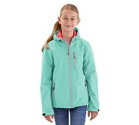 Killtec Girls Jacke Softshell/Giacca da Esterno con Cappuccio, Menta, 140