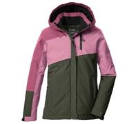 KILLTEC Giacca per outdoor 'KOW 218' oliva / rosa / rosa Bambini KILLTEC 128