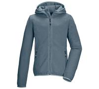 killtec - Girl's KOW 245 Fleece Jacket - Giacca in pile 116 grigio/blu