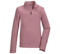 killtec - Girl's KSW 247 Fleece Shirt - Pullover in pile 164 fuchsia