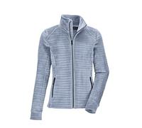 Killtec (KILAH) Women's Giacca in pile/giacca elasticizzata alla moda con colletto rialzato KSW 207 WMN FLX JCKT, azzurro acciaio, 38, 37314-000