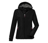 Killtec Kos 15 Wmn Jckt Giacca Funzionale Impacchettabile con Cappuccio, Donna, Nero, 42