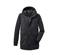Killtec KOW 115 MN PRK Parka Funzionale con Cappuccio, Nero, XL Uomo