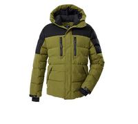 killtec KOW 88 MN QLTD JCKT 43489-000 - Giacca imbottita da uomo con cappuccio, taglia L, colore: muschio