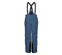 killtec KSW 79 BYS Ski PNTS - Pantaloni Funzionali/Pantaloni da Sci con Pettorina Staccabile con Cerniera, ghetta antineve e Protezione dei Bordi Bambino, Ocean,