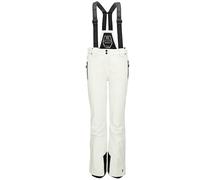Killtec Laraka 35247-000 - Pantaloni da Sci da Donna, con Pettorina Rimovibile e paraspigoli, Colore: Bianco