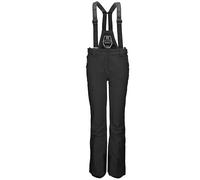 Killtec Laraka 35247-000 - Pantaloni da Sci da Donna, con Pettorina Rimovibile e paraspigoli, Colore: Nero, 36