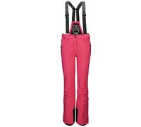 Killtec Laraka 35247-000 - Pantaloni da Sci da Donna, con Pettorina Rimovibile e paraspigoli, Colore: Rosa, 46