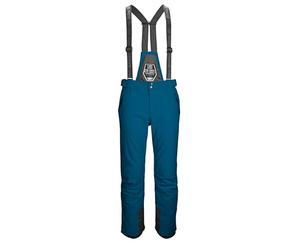 killtec - Larok, Pantaloni da Sci/Salopette da Sci con Pettorina Rimovibile e Protezione dei Bordi Uomo