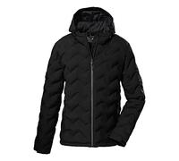 Killtec Men's Cappotto/giacca invernale in look piumino con cappuccio KOW 119 MN QLTD JCKT, black, S, 38653-000