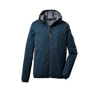 killtec Men's Giacca funzionale a 2 strati/giacca outdoor con cappuccio, ripiegabile KOS 60 MN JCKT, petrol, XL, 39174-000