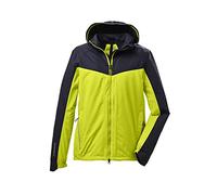 Killtec Men's Giacca funzionale con cappuccio e paraspruzzi, impacchettabile, impermeabile - KOS 28 MN JCKT, spring green, XL, 38293-000