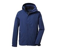 killtec Men's Giacca funzionale/giacca da esterno con cappuccio staccabile con cerniera KOS 87 MN JCKT_XENIOS, dark blue, 3XL, 39147-000